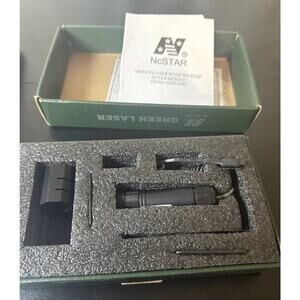 VISM Rifle Compact Green Laser‎ w/ Pressure Switch Rifle Tactical Laser BLK~